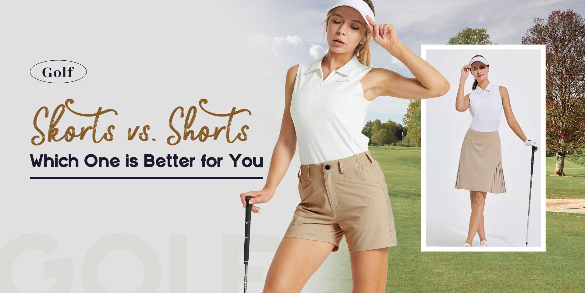 Golf swing outlet vs skirt