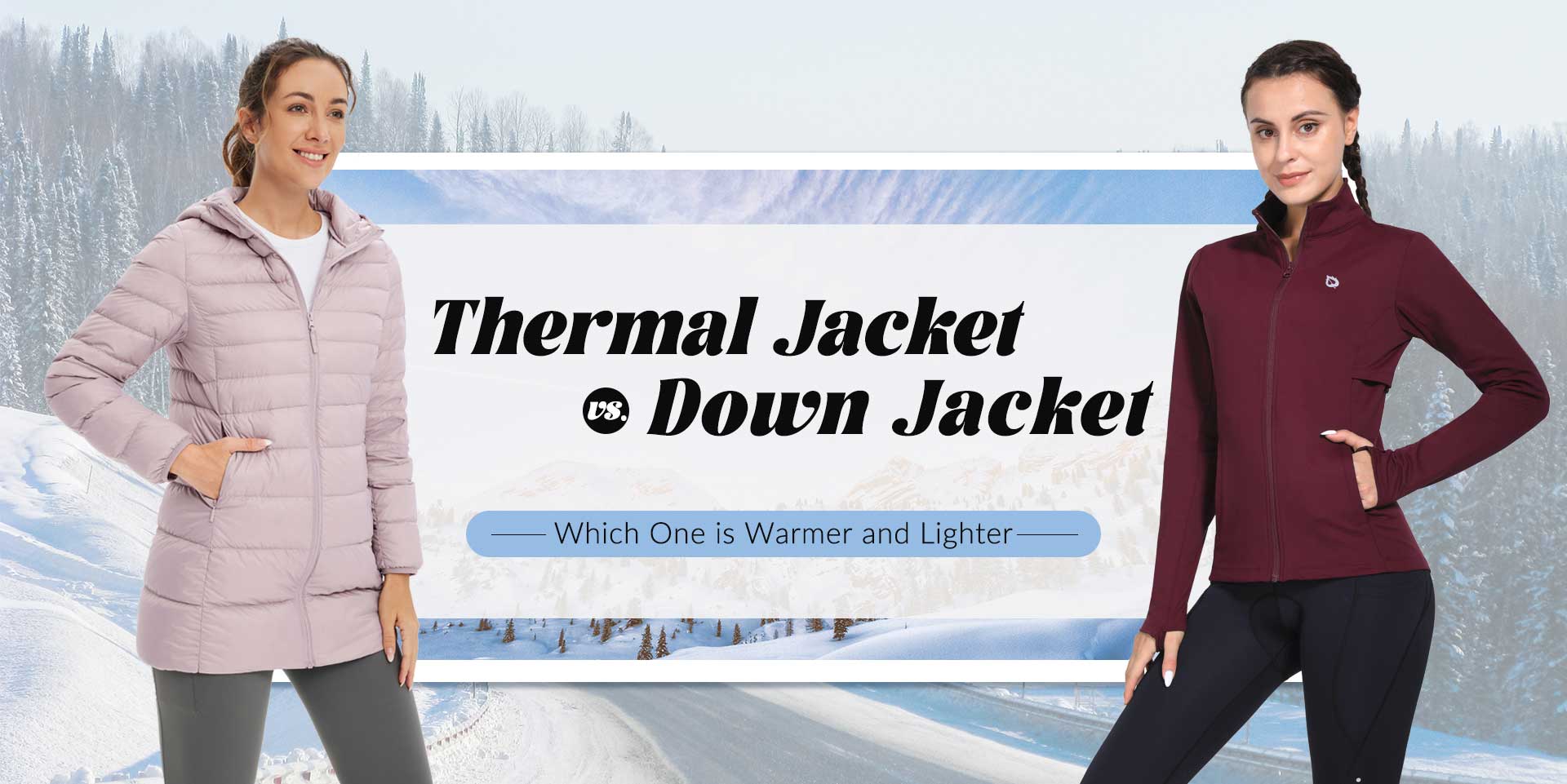 Thermal Jacket vs. Down Jacket: Which One is Warmer and Lighter