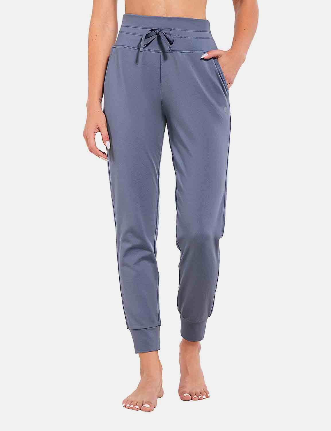 Baleaf Women's High Rise Water Resistant Tapered Joggers