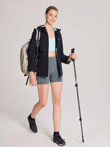 Set: Hooded Jacket & Bra & Shorts