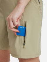 Set: Quarter-Zip Knit Polo & Wide Waisted Mountain Shorts