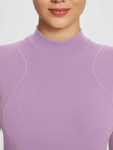 Laureate Half-High Neck Hip-Length Top