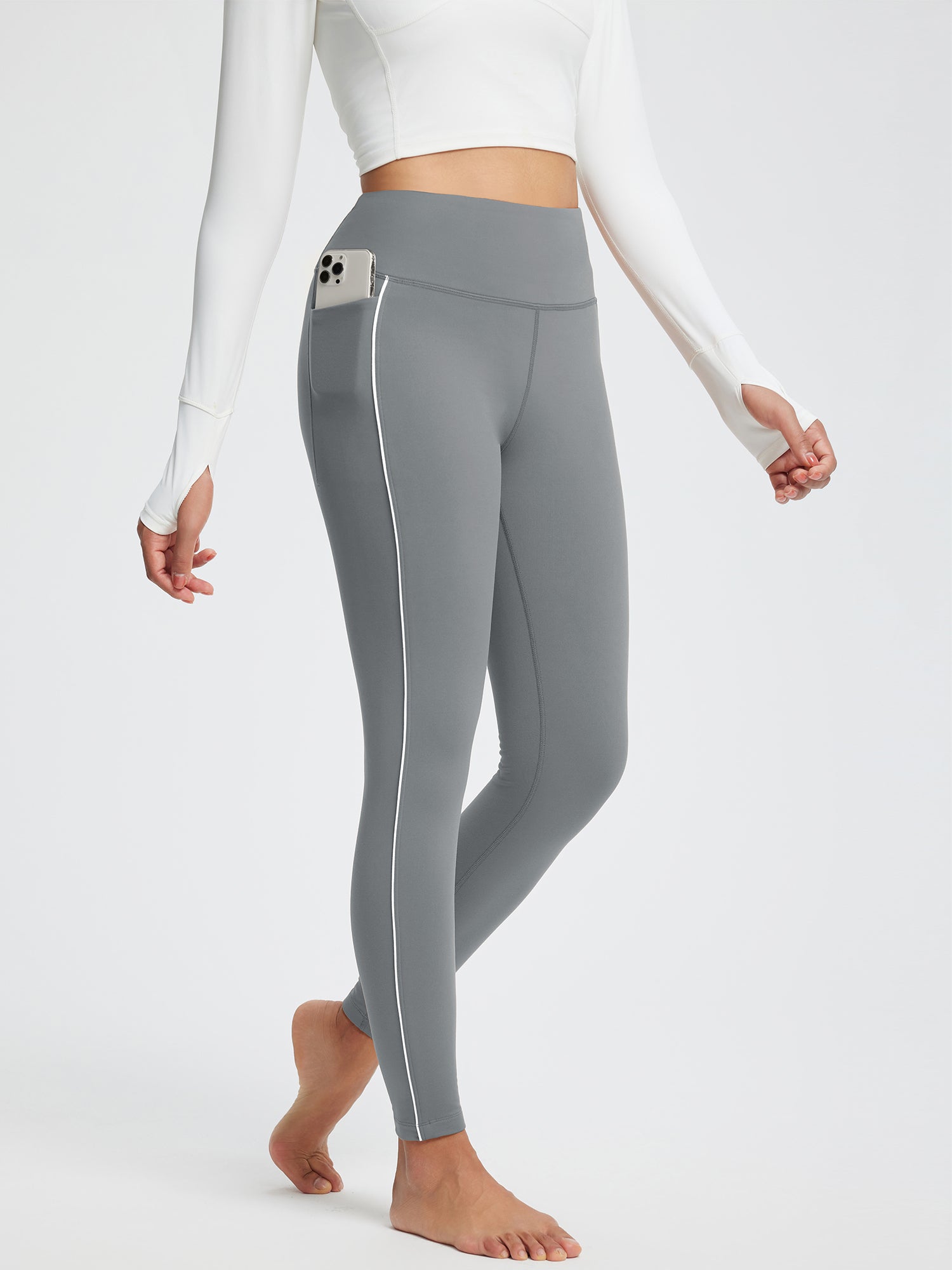 Laureate Fleece High-Waisted Leggings