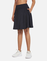Ewedoos Knee Length Skorts for Woman Golf Skorts Skirts for Women 20 Skort  with Shorts Pockets Pickleball Dressy Casual