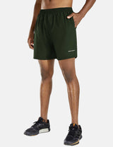  BALEAF Men's 5 Running Athletic Shorts Zipper Pocket for  Workout Gym Sports Army Green Size S : Clothing, Shoes & Jewelry