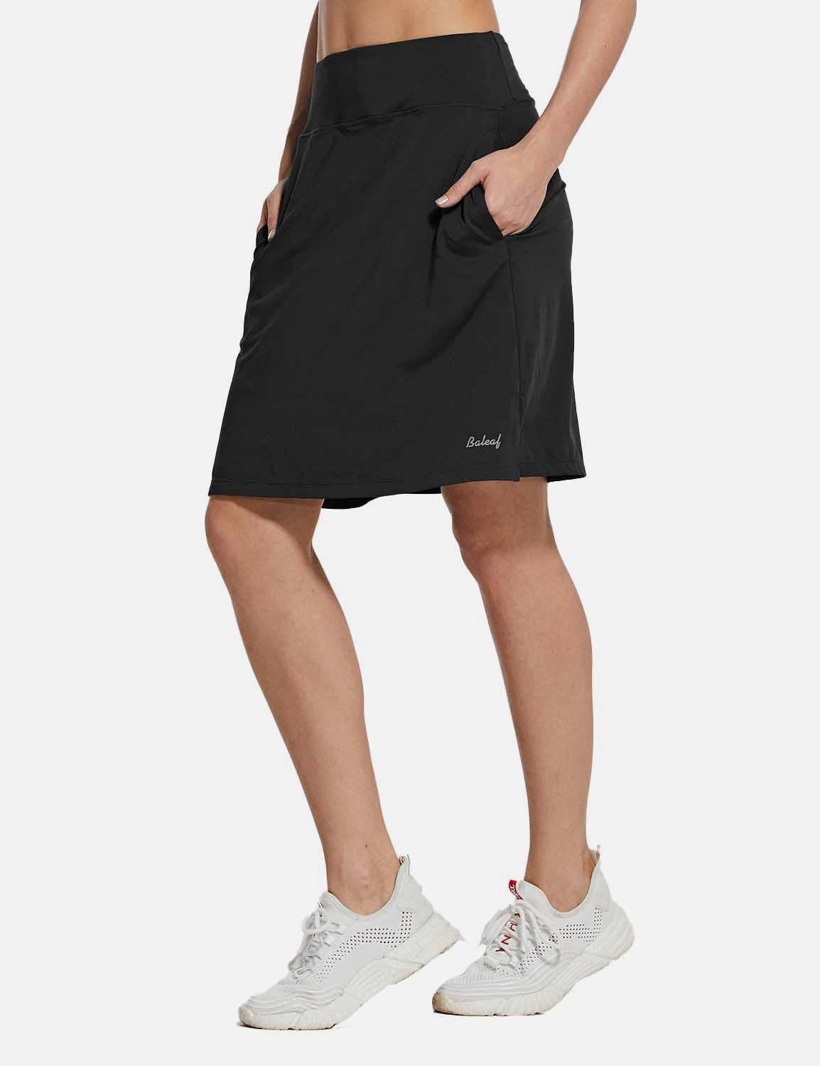 Womens knee length sales skorts