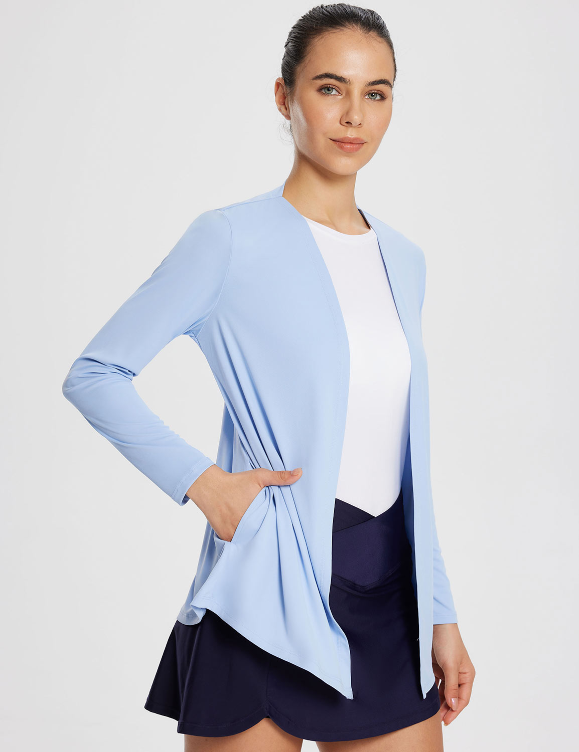 Baleaf Women's UPF 50+ Quick-dry Pocketed Cardigan – Baleaf Sports